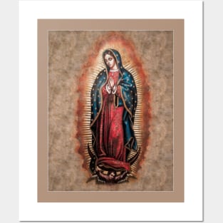 Tonantzin - La virgen de Guadalupe Posters and Art